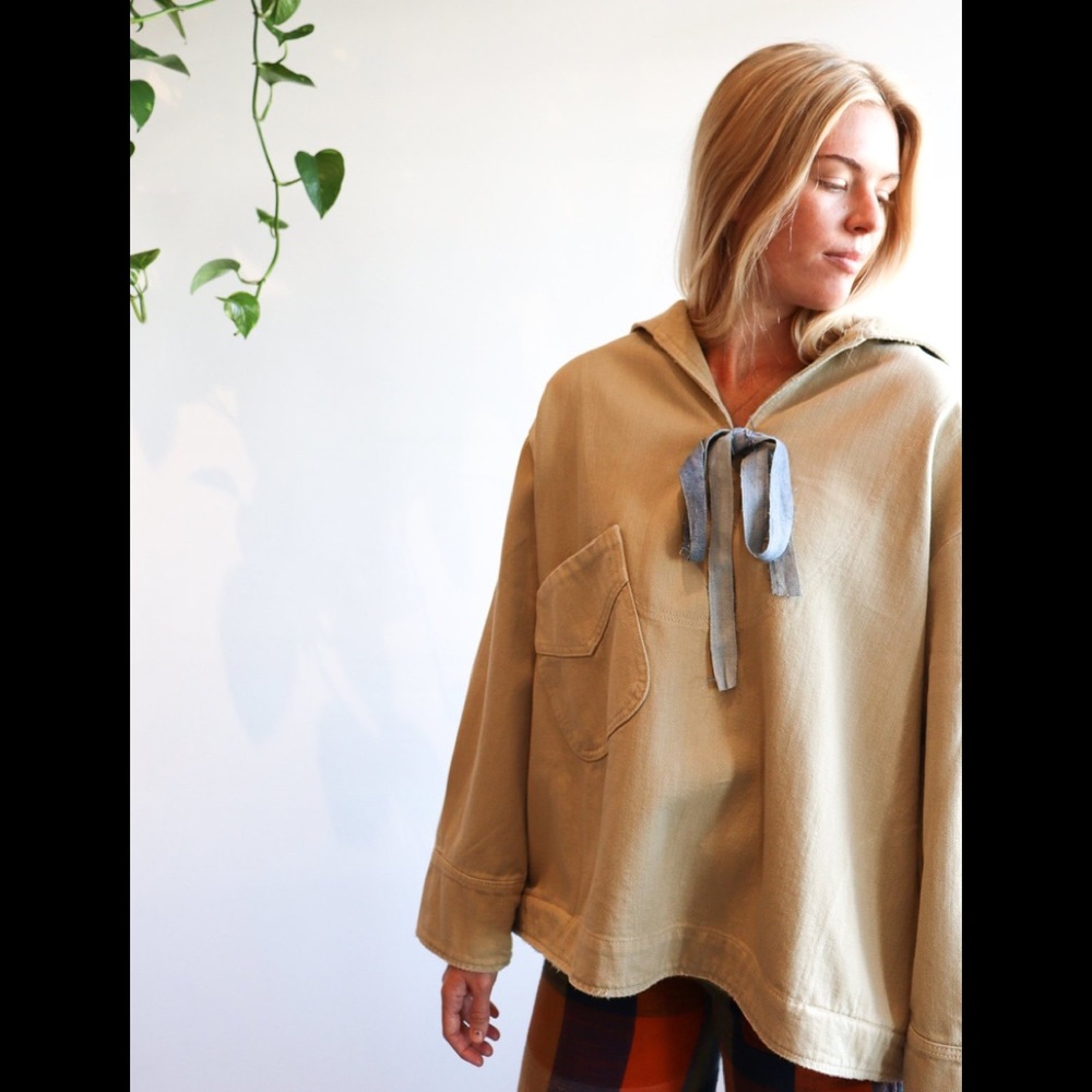 B SIDES JEANS Alisal Anorak oversized pullover L